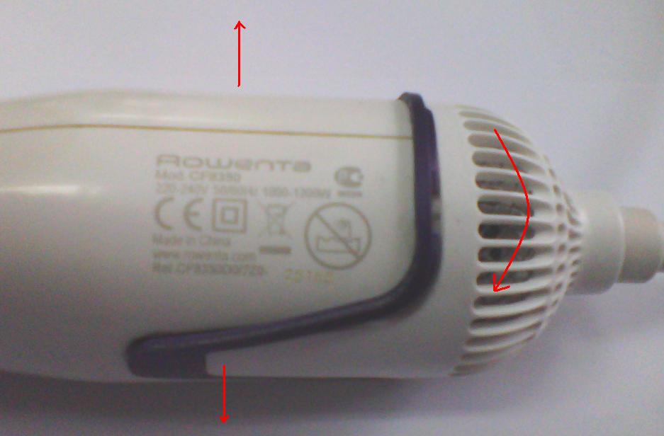 Rowenta multiglam Mod. CF8350.	 .