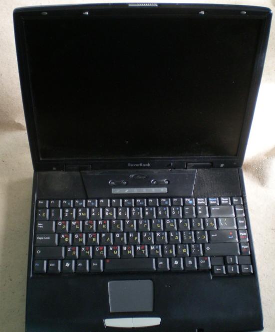 RoverBook Partner E417L open