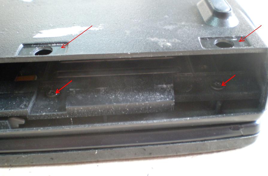 RoverBook Partner E417L	remove the screw caps.