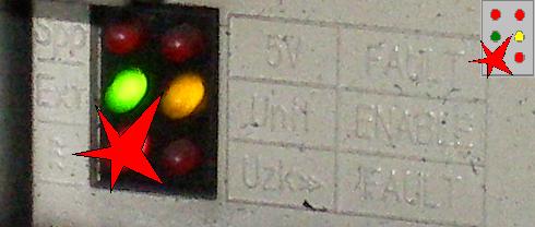 Simodrive 611 Red LED ~~~ FAULT ON